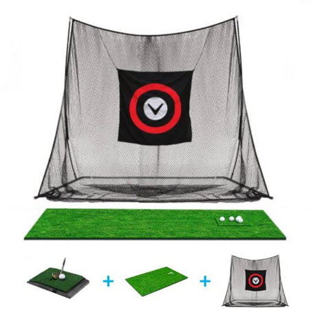 OptiShot golf in a box entry level home simulator package