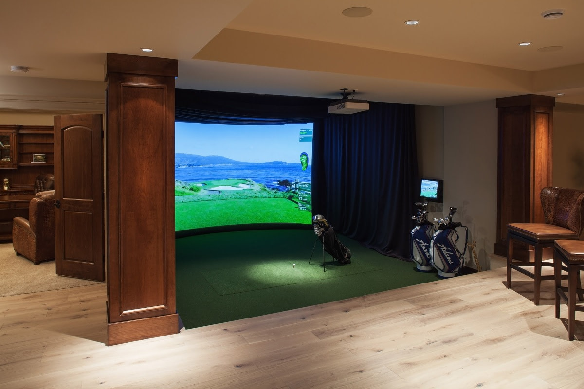 Best Home Golf Simulator Review GolferScore Finds Sims For Any Budget